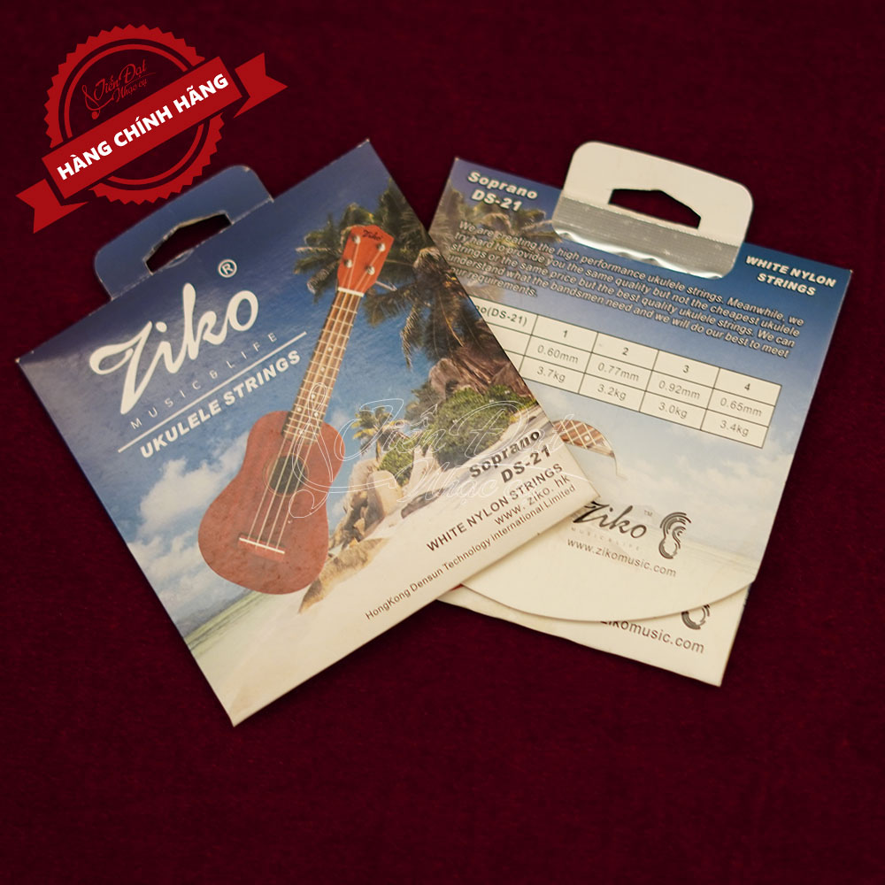 Dây Đàn Ukulele Ziko Soprano DS-21 Chính Hãng, Độ Bền Cao