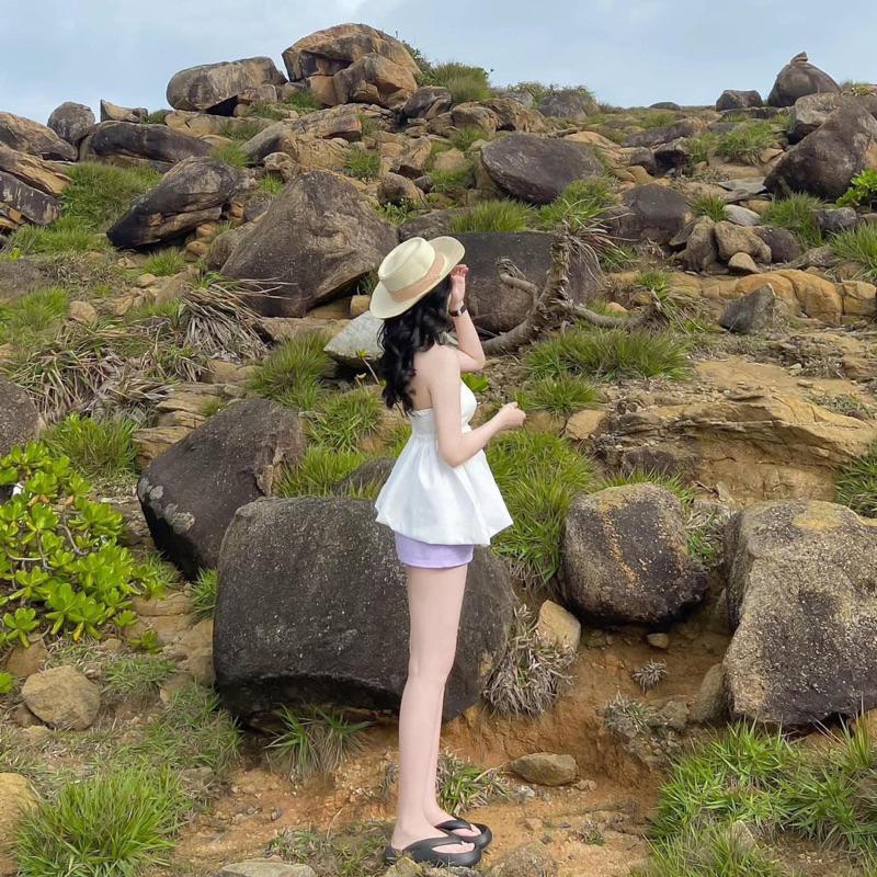 SET CHÂN VÁY A + ÁO PHI CUP NGỰC