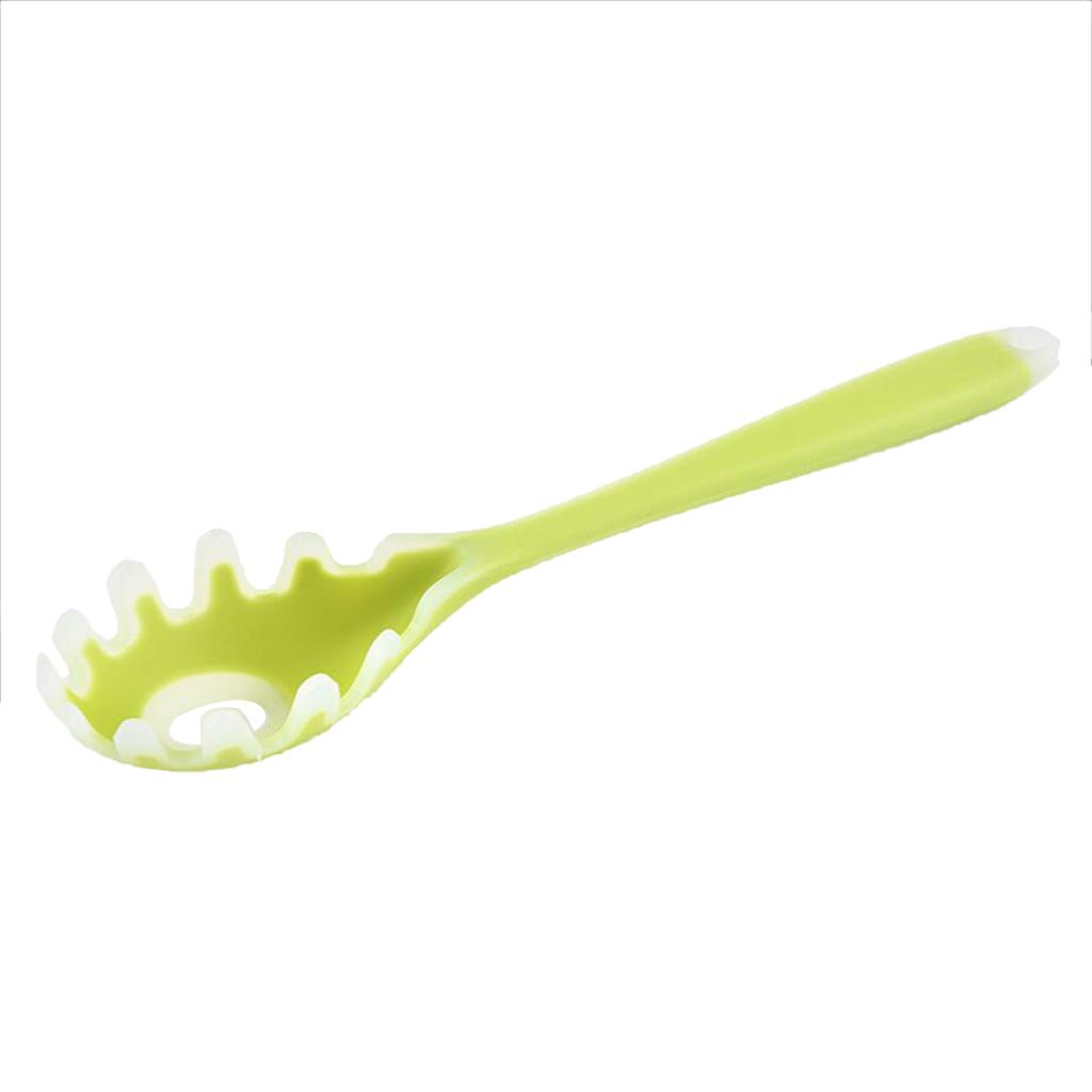 Silicone Pasta Fork Spaghetti Spoon Server Tongs Noodles Fork