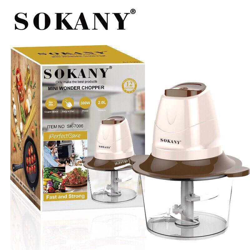 MÁY XAY THỊT ĐA NĂNG SOKANY SK-7006