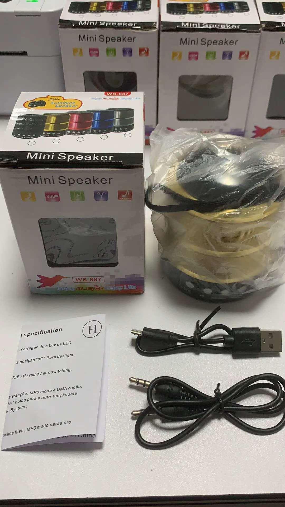 Loa tương thích Bluetooth có thể đeo được Hộp âm thanh Subwwofer không dây Hộp âm thanh cực cao