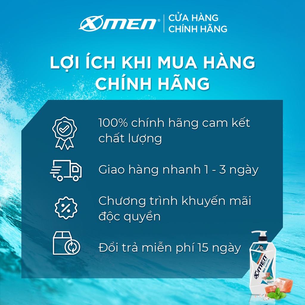 Tắm Gội X-Men Clean &amp; Fresh 2in1 Sạch Sâu 630g