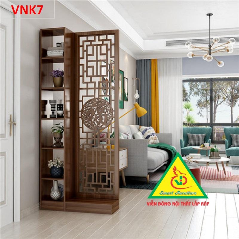 Vách ngăn tủ kệ VNK7- Nội thất lắp ráp Viendong Adv