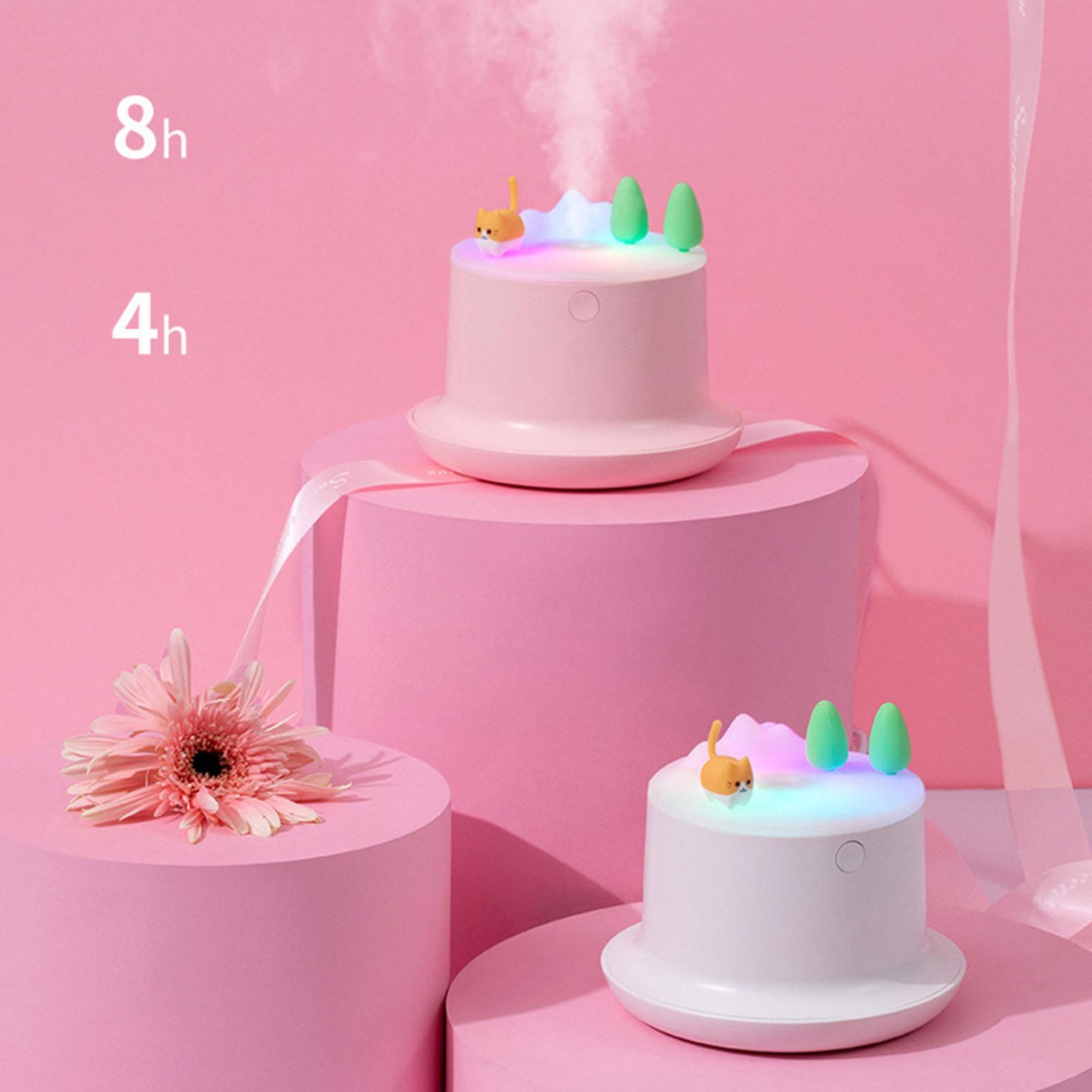 Air Humidifier Aroma Diffuser Nightlight Cool Mist Purifier for Home