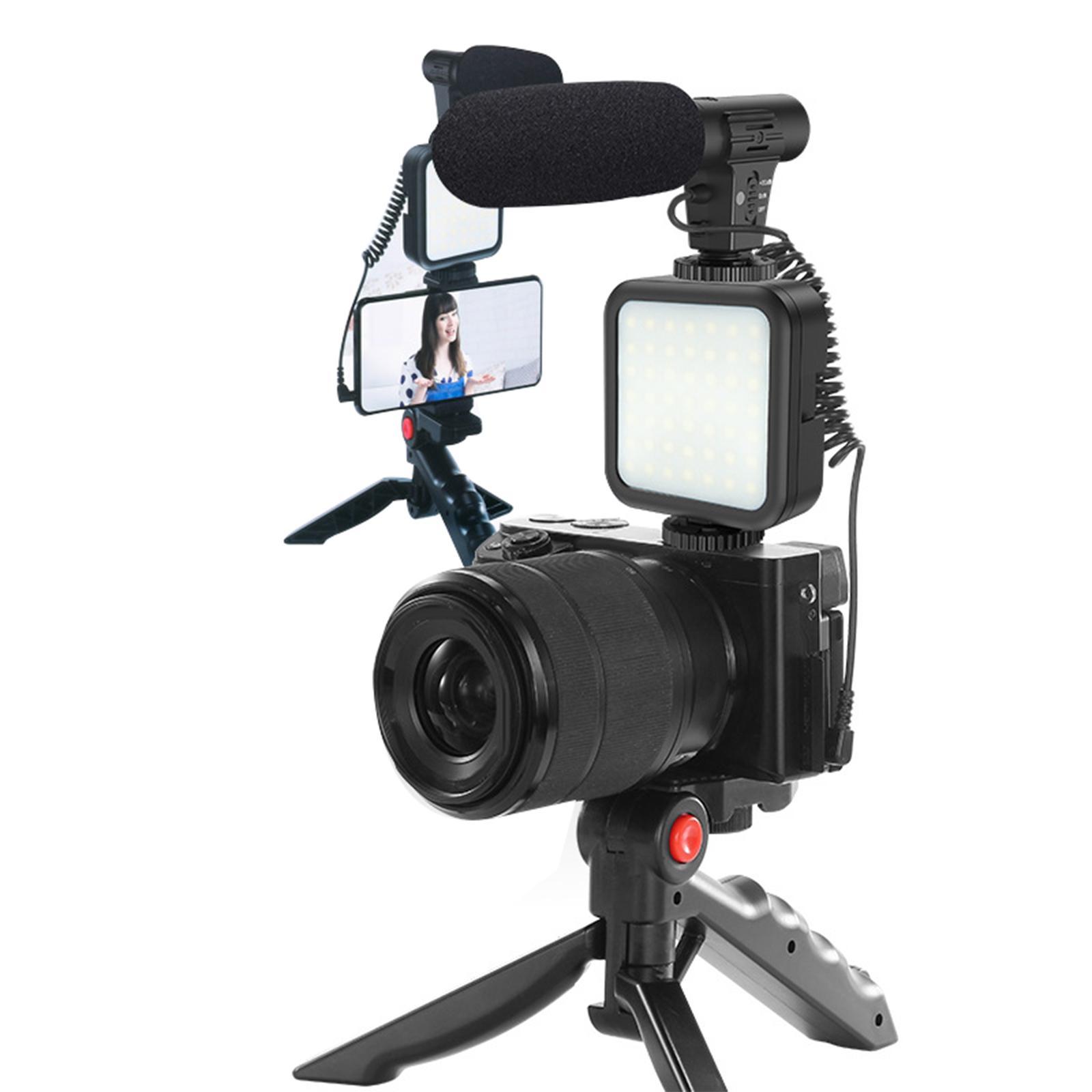 Smartphone Vlogging  with Tripod for with Cold Shoe Live   Indoor