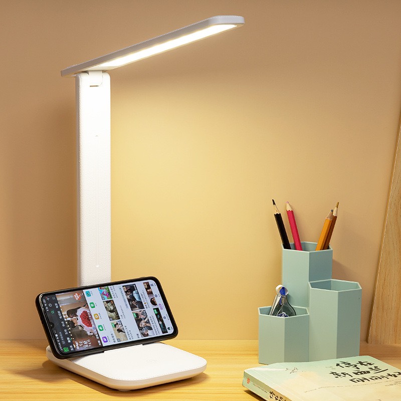 Đèn LED, Đèn Học Để Bàn Chống Cận Gấp Gọn, Nút Cảm Ứng, Hỗ Trợ Đọc Sách, Học Bài Và Làm Việc- Hàng Chính Hãng