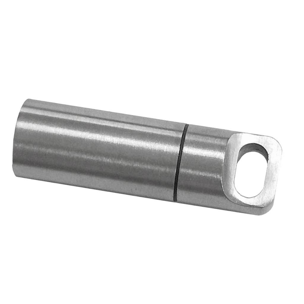 2pcs Portable Survival Waterproof Capsule Seal Case Container for Outdoor