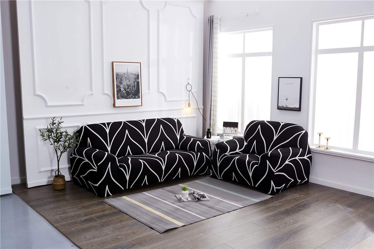 Tàu ghế sofa đàn hồi 3 chỗ ngồi với 1 nắp gối, ghế sofa kéo dài sofaus cho ghế sofa với tay vịn ))