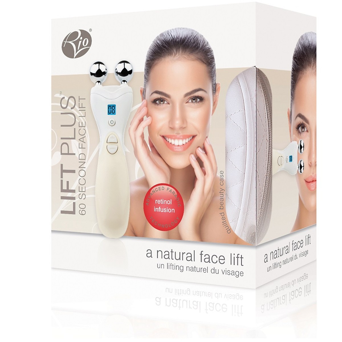 Máy trị liệu nâng cơ và trẻ hóa da mặt Lift Plus 60 Second Face Lift RIO FALI6