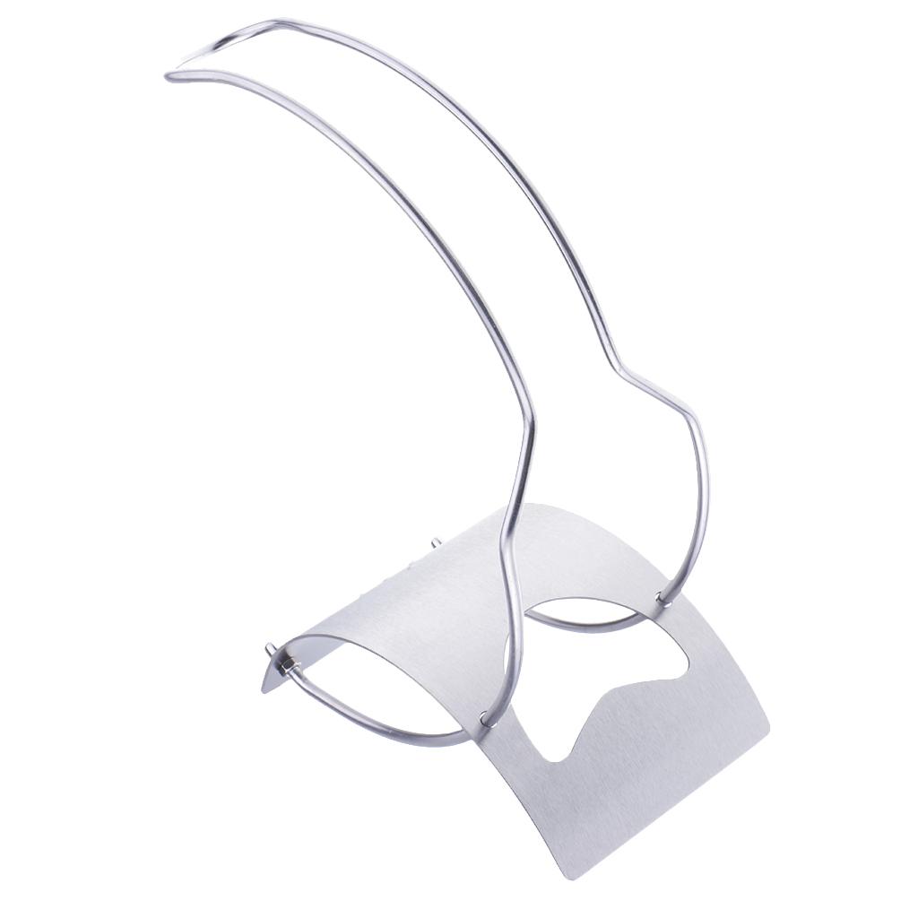Stainless Steel Single Bottle Wine Rack Serving Wine Bottle Rack Display Stand for Home Decoration