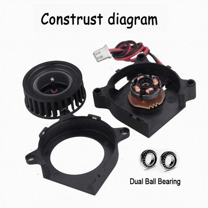 Gdstime 401 40mm x 1mm Small Fan Dual Ball Bearing 3D Printer High Speed DC Cooling Blower Fan 11V