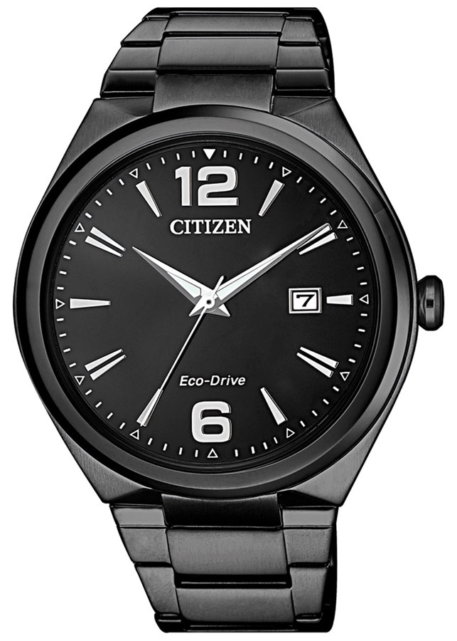 Đồng Hồ Nam Citizen Dây Thép Không Gỉ AW1375-58E - Mặt Đen