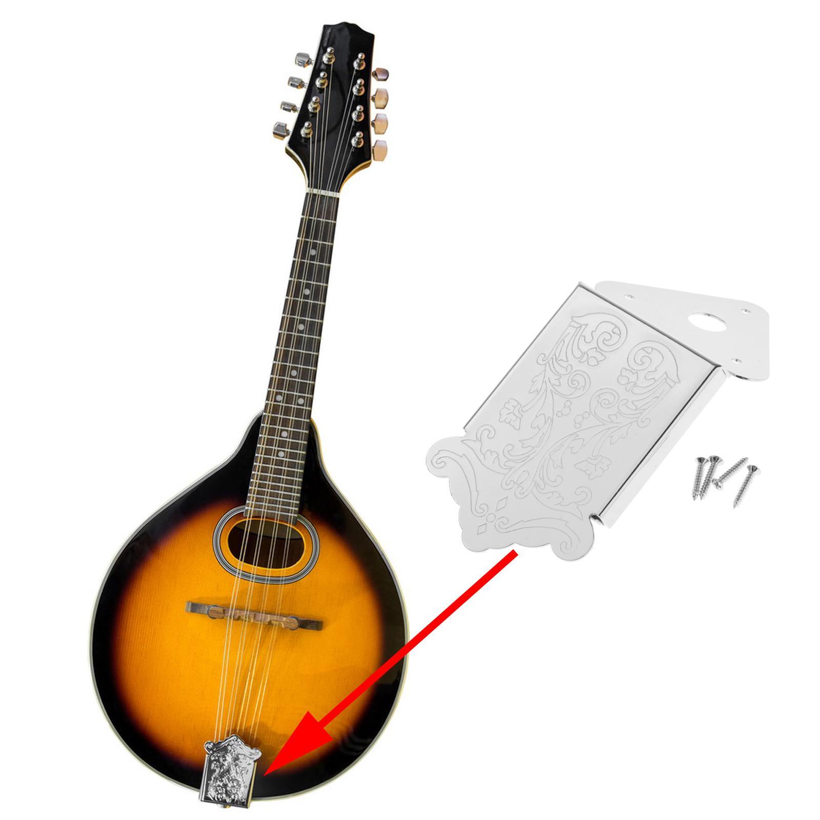 Mandolin Tailpiece Parts Replacement Sturdy for Tailpiece Parts Guitar Parts