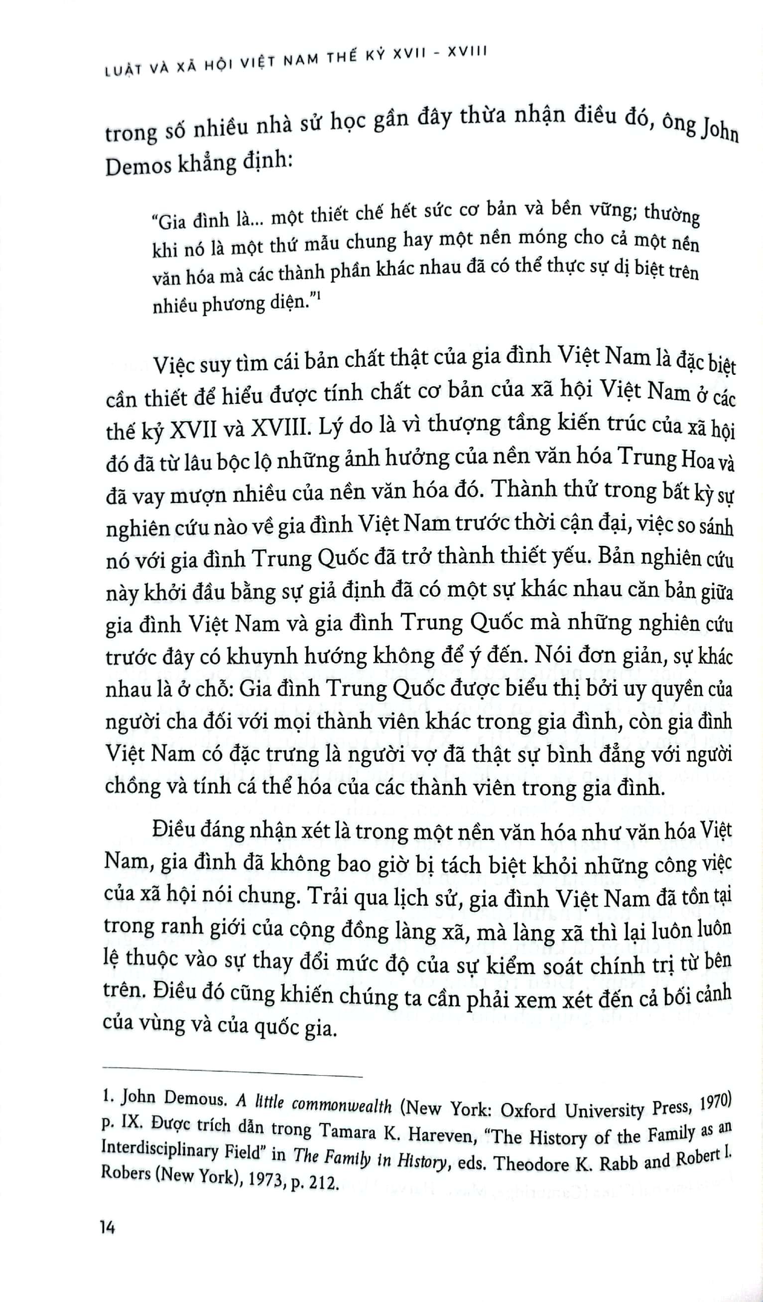 Luật Và Xã Hội Việt Nam Thế Kỷ XVII - XVIII