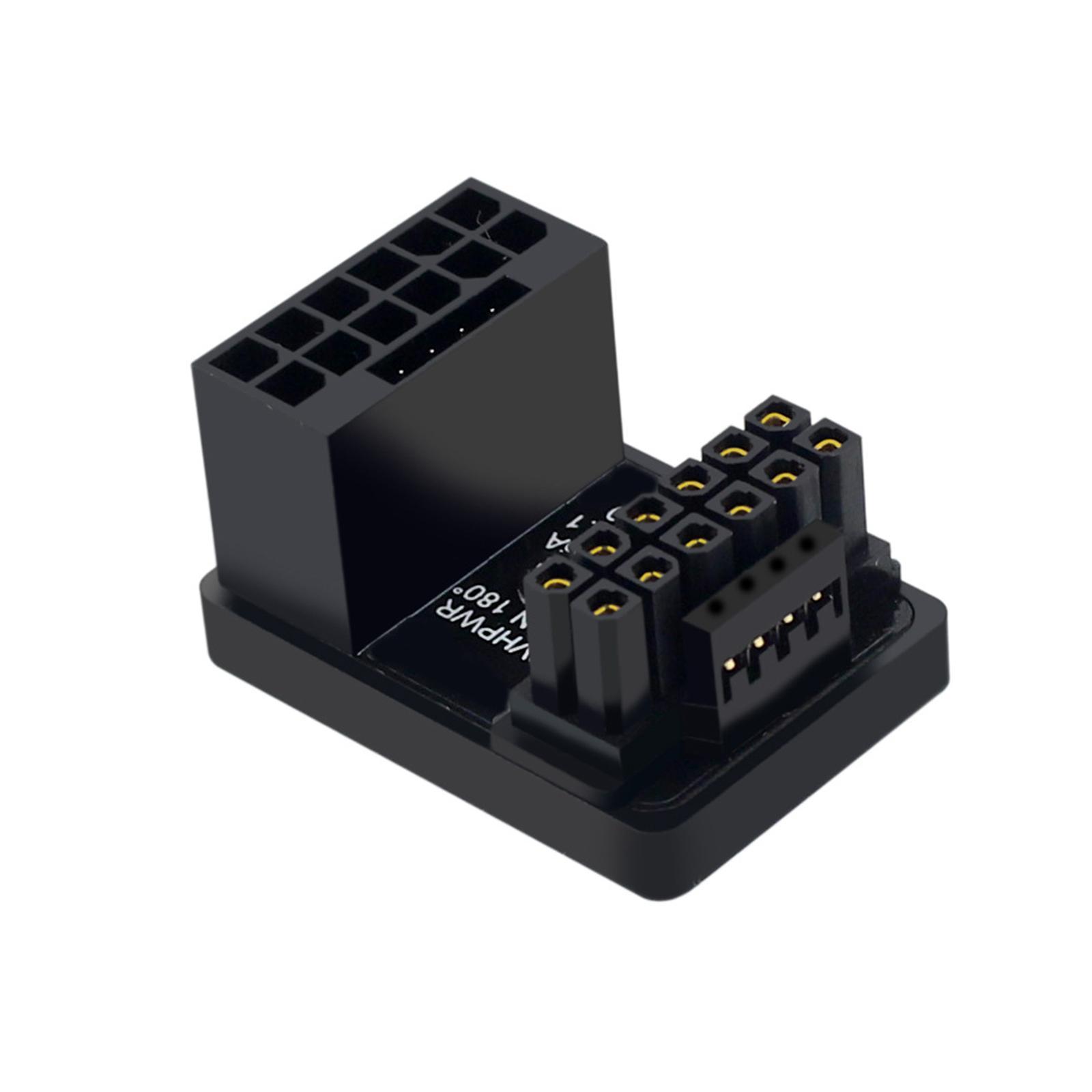Angled Adapter, PH316, Easy to Install ,600W, 12+4Pin Graphics Connector Electronics Accessories for Desktop Graphics Card