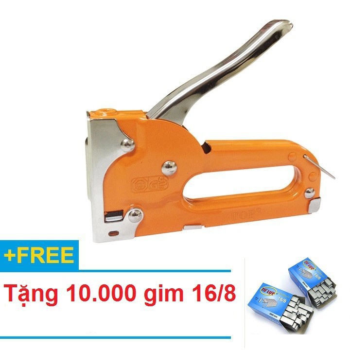 Kìm dập đinh ghim gỗ 8mm + 10000 ghim