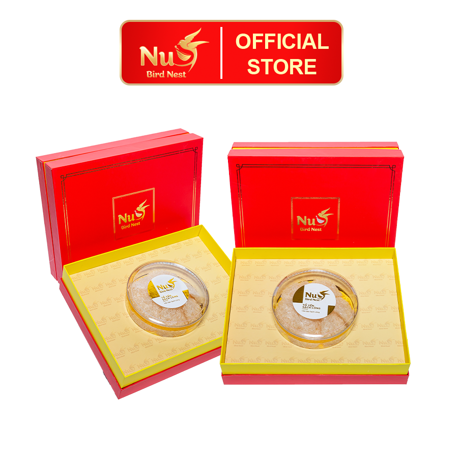 Yến tinh chế Nu Nest sạch lông dòng kinh tế Combo 50gr