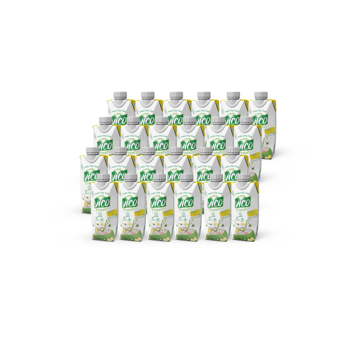 THÙNG 24 HỘP NƯỚC DỪA TẮC 330ML