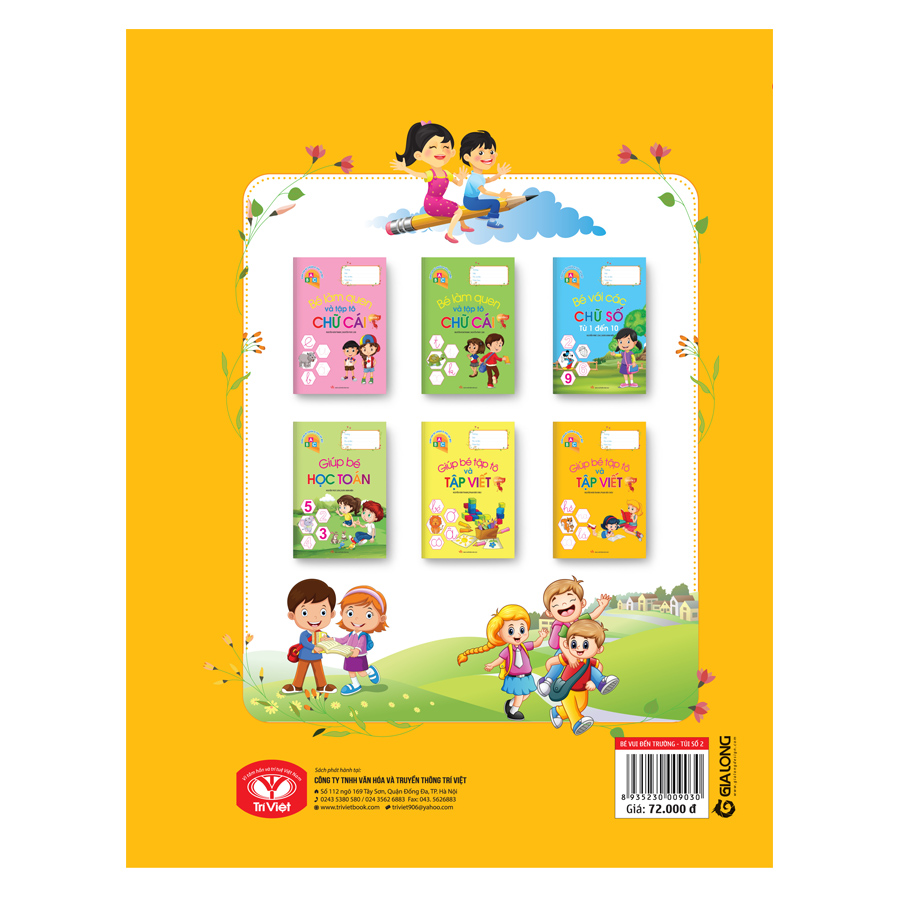 Bộ Túi Bé Vui Đến Trường - Túi Số 2
