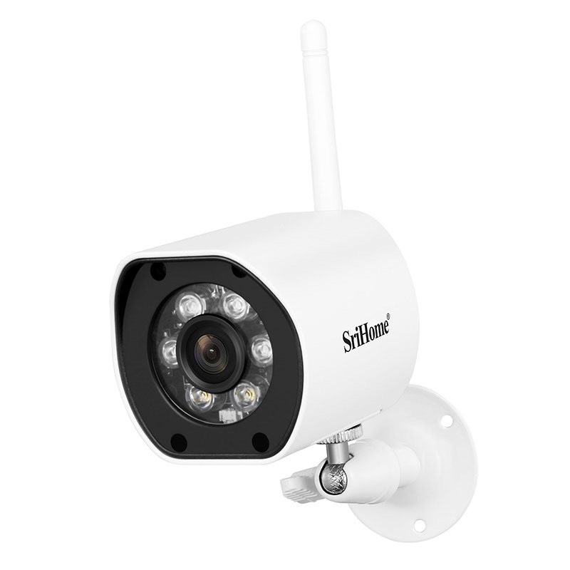 Camera 5MP siêu nét wifi Srihome có màu ban đêm - đàm thoại 2 chiều SH034 Tặng thẻ 64G hàng nhập khẩu