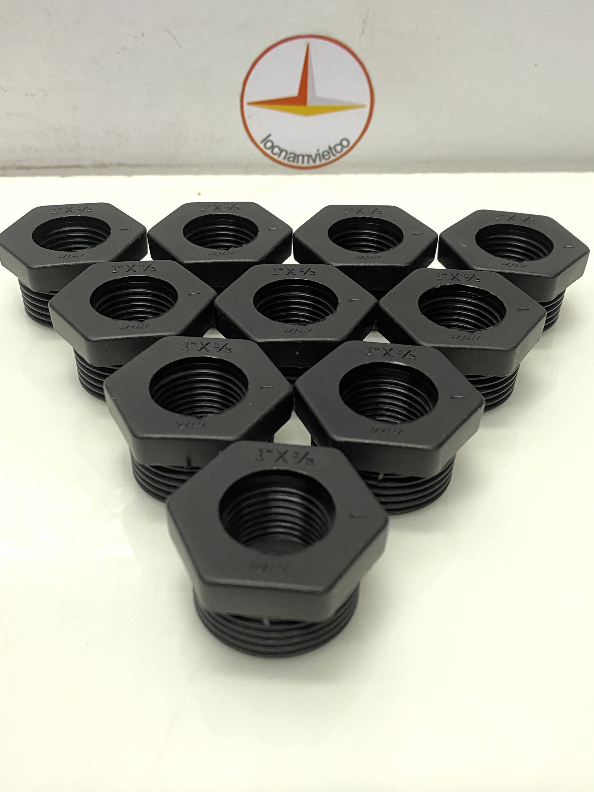 Chuyển bậc ren, bạc lót HDPE ( ren ngoài 34 - ren trong 21 ) _ 4 cái