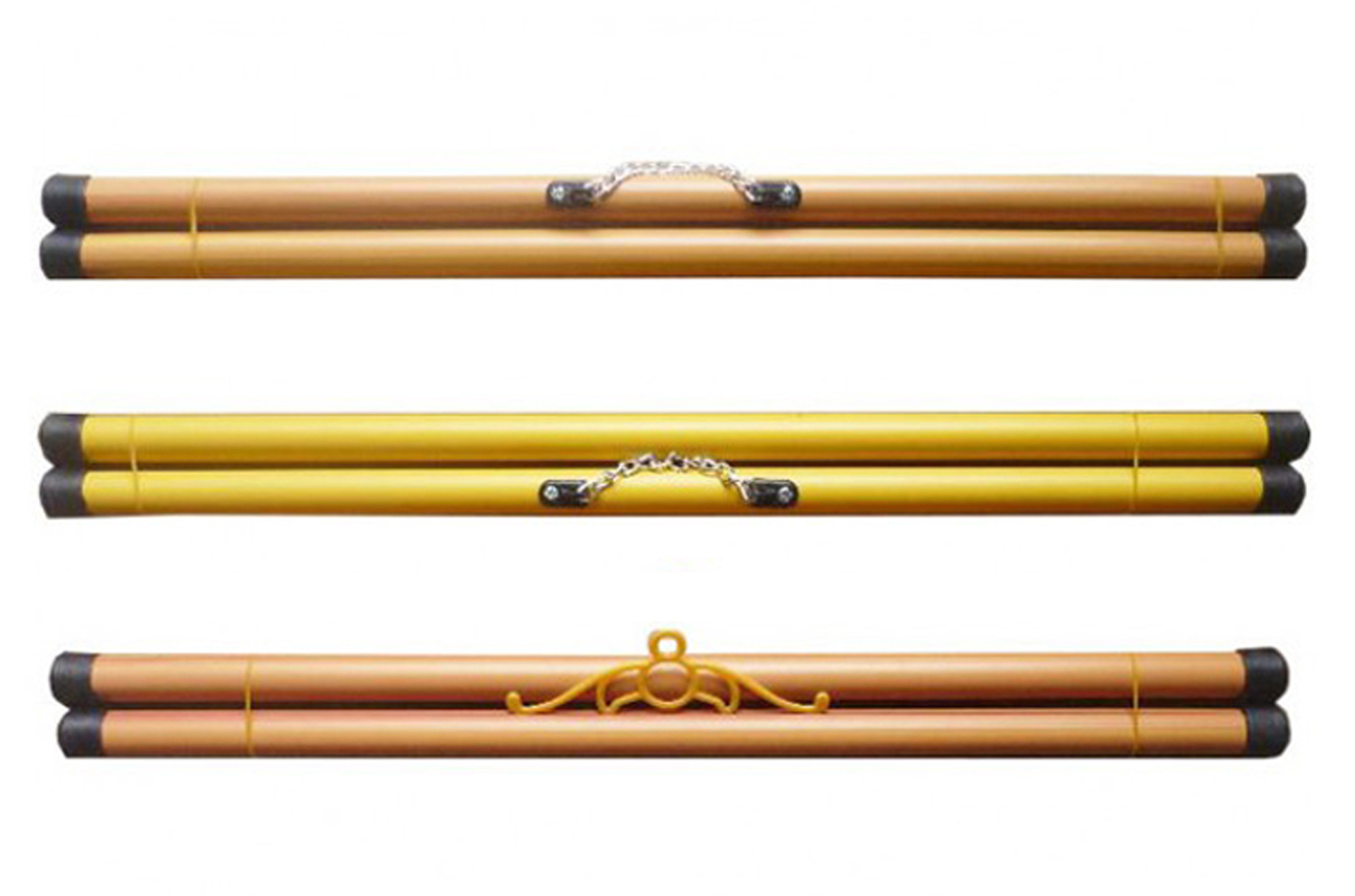 Set 2 Bộ Khung treo ảnh 2 đầu , ống nẹp , ống sáo treo tranh nhựa