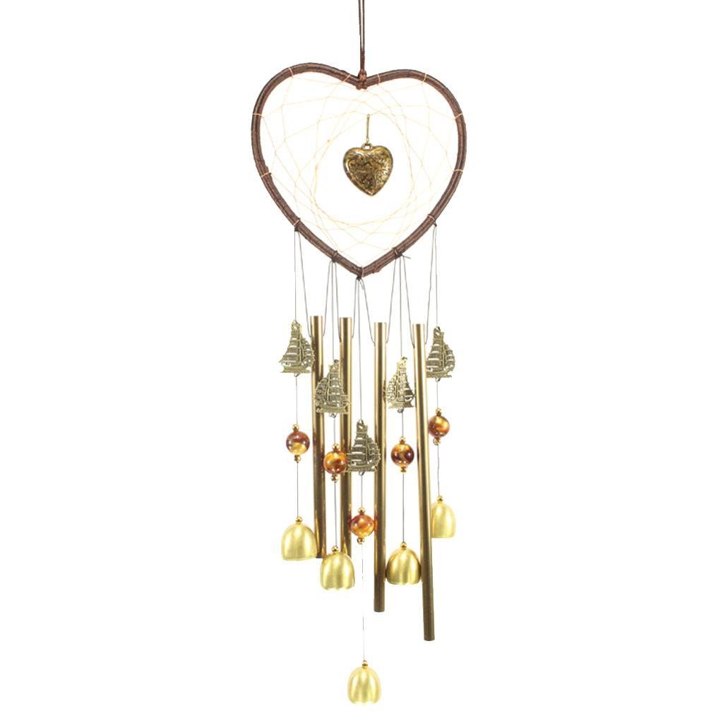 Metal Wind Chime Home Outdoor Garden Hanging Decor