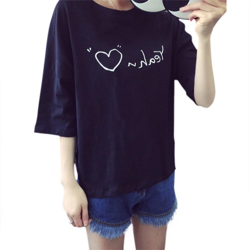 Áo thun nữ ngắn tay kiểu Hàn Quốc