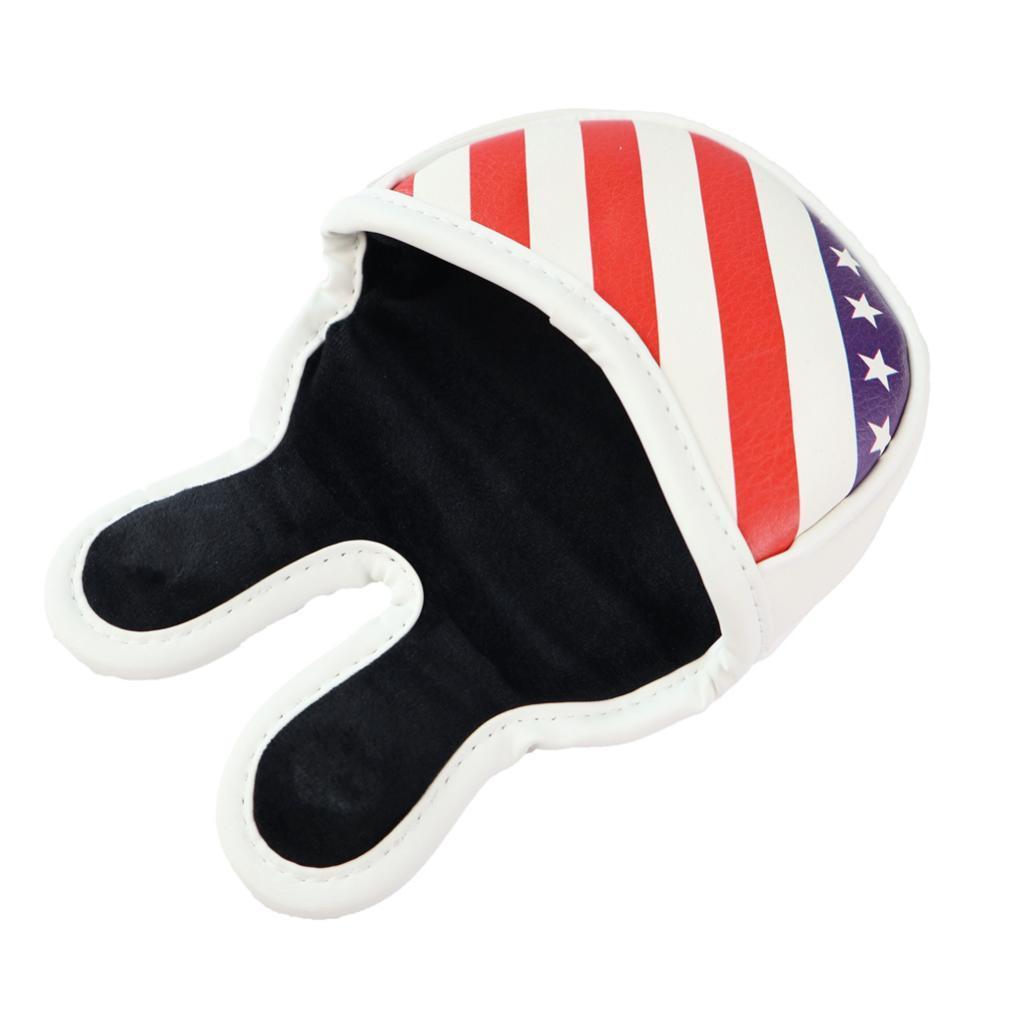 2-5pack Waterproof Golf Mallet Head Cover Golf Center Putter Sleeve
