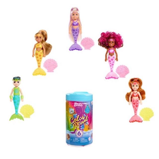 Búp Bê Đổi Màu - Phiên Bản Tiên Cá Sắc Màu Neon Barbie &amp; Chelsea