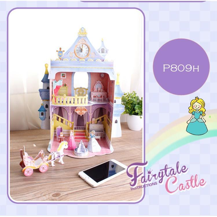 Mô hình giấy 3D - Fairytale Castle - P809h