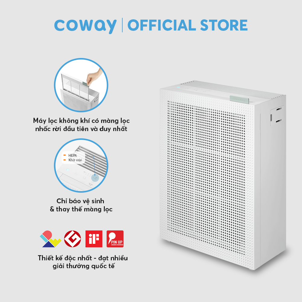 Máy lọc không khí Coway Cartridge AP-1019C - Hàng chính hãng