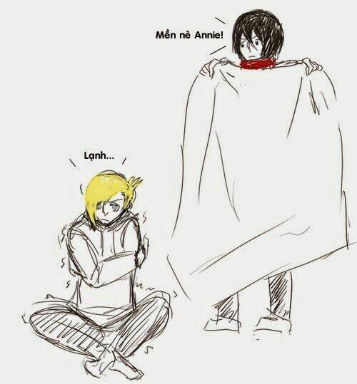 đại chiến titan - doujinshi về các cô gái chapter 23 7