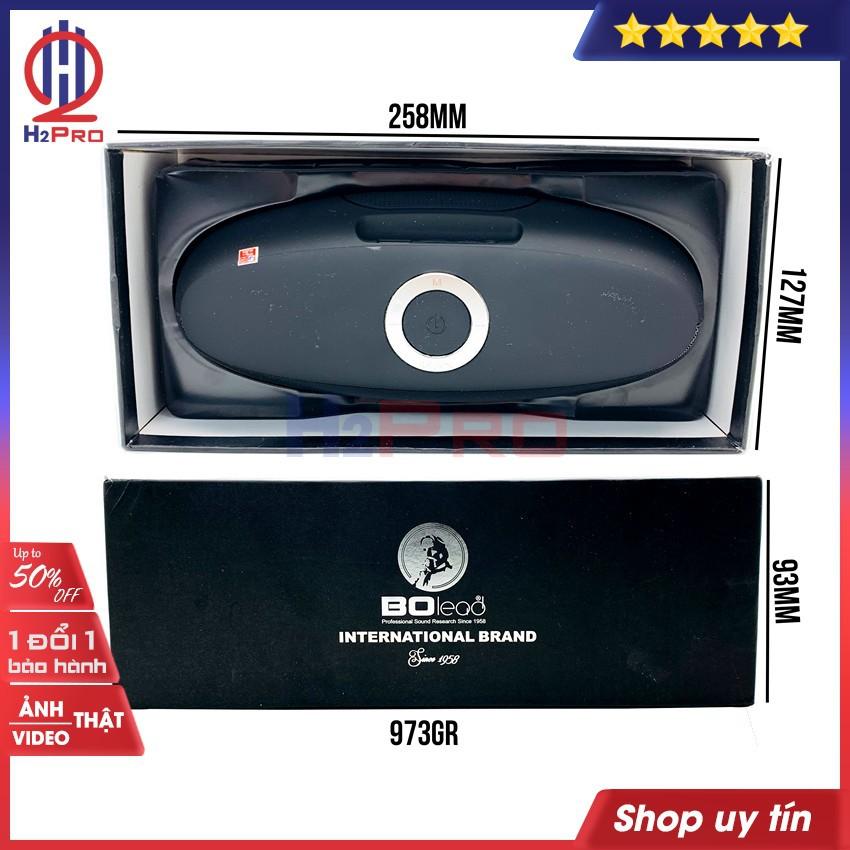 Loa Bluetooth BOLEAD S8 H2Pro cao cấp 2x5W-USB-TF-AUX-FM, loa không dây