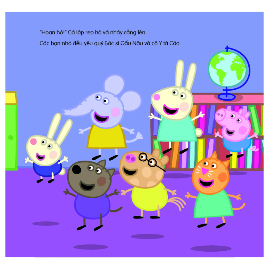 Sách Thế Giới Của Peppa - Peppa Yêu Quý Bác Sĩ Và Y Tá