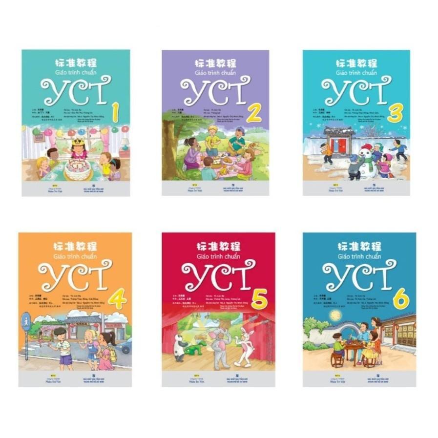 Sách - Giáo Trình Chuẩn YCT Tập 1-2-3-4-5-6 - Giáo Khoa Và Bài Tập - Kèm MP3 - Nhân Trí Việt