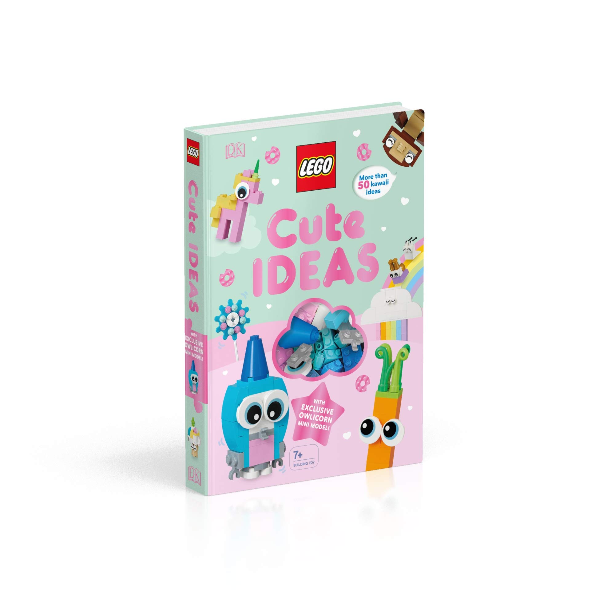 LEGO Cute Ideas: With Exclusive Owlicorn Mini Model (Lego Book &amp; Toys)