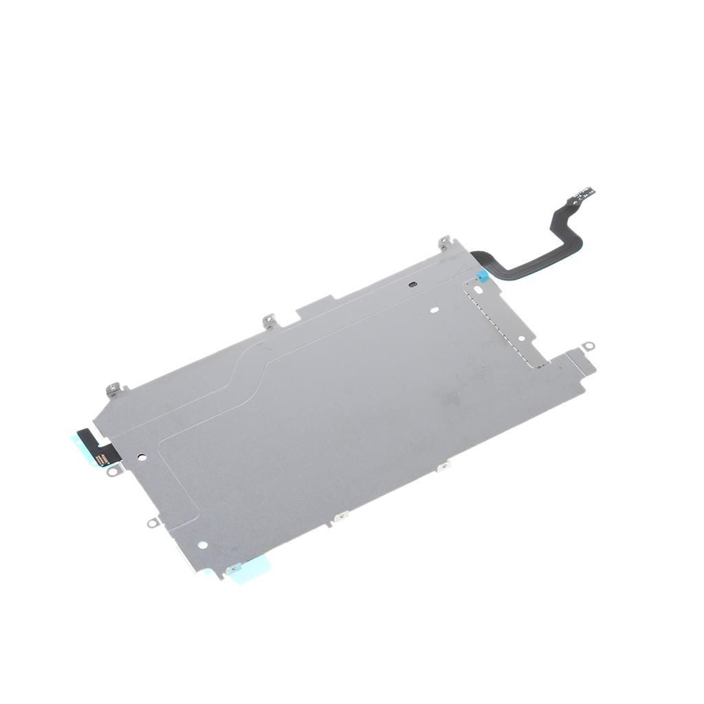 Replacement LCD Metal Backplate Shield Home Button Flex Cable for 6