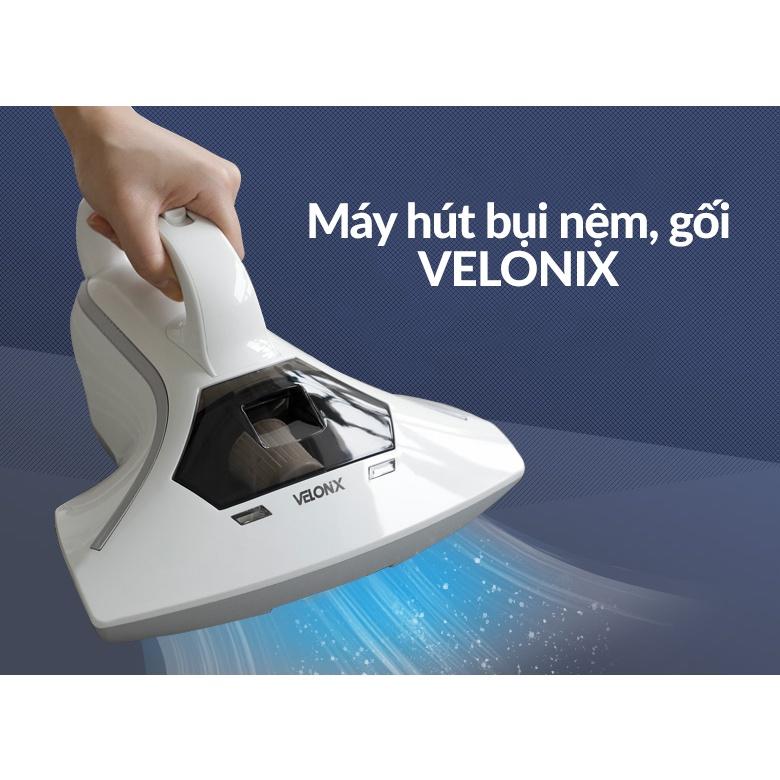 Máy Hút Bụi Giường Nệm Cầm Tay Velonix, Hút Bụi Giường, Đệm, Công Suất 300W Giúp Loại Bỏ 99% Vi Khuẩn, Nội Địa Hàn