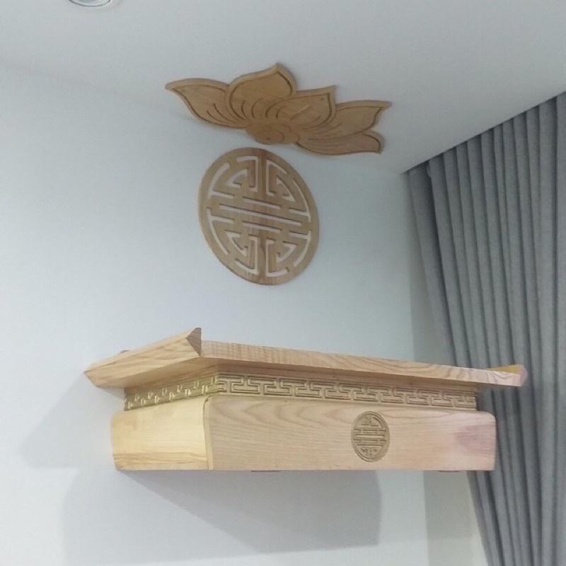 Chắn khói hoa sen và chữ alu