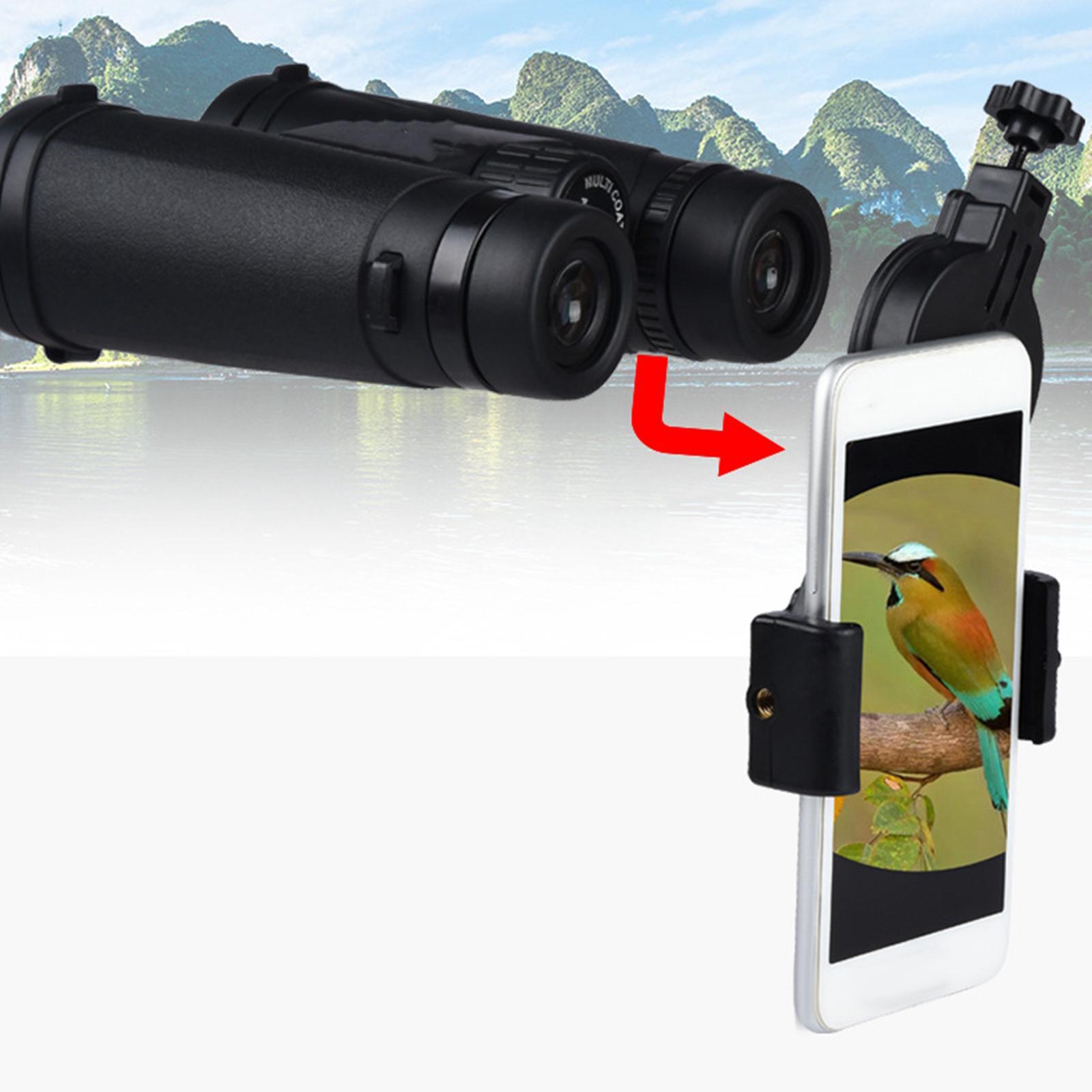 Cell Phone Photography Holder Accessories Adjustable Stable for Binoculars