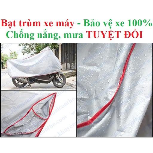 Áo trùm xe máy họa tiết cao cấp - NGẪU NHIÊN