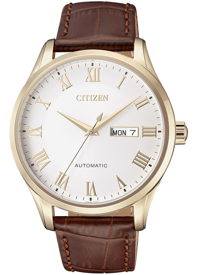 Đồng Hồ Nam Citizen Dây Da NH8363-14A - Mặt Trắng