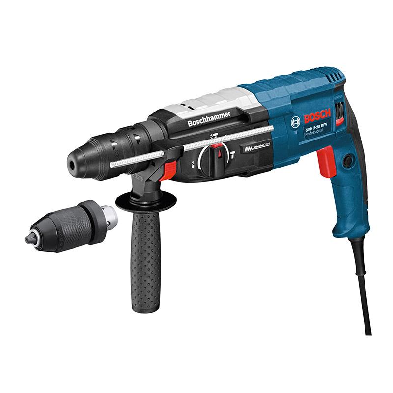 MÁY KHOAN BÚA 820W 3,2J BOSCH GBH 2-28 DFV - HÀNG CHÍNH HÃNG