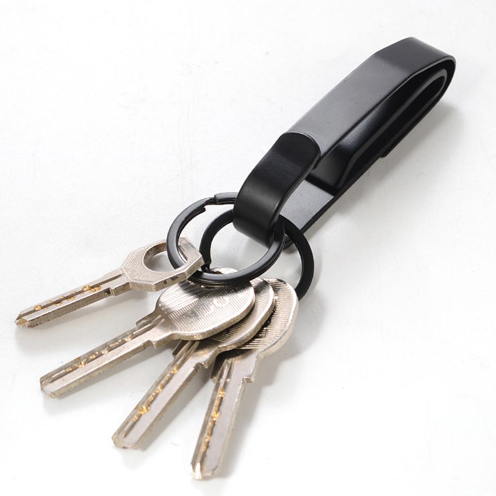 5 Pieces Clip Buckle with Key Ring Quick Release Waist Belt Clip Easy Carry