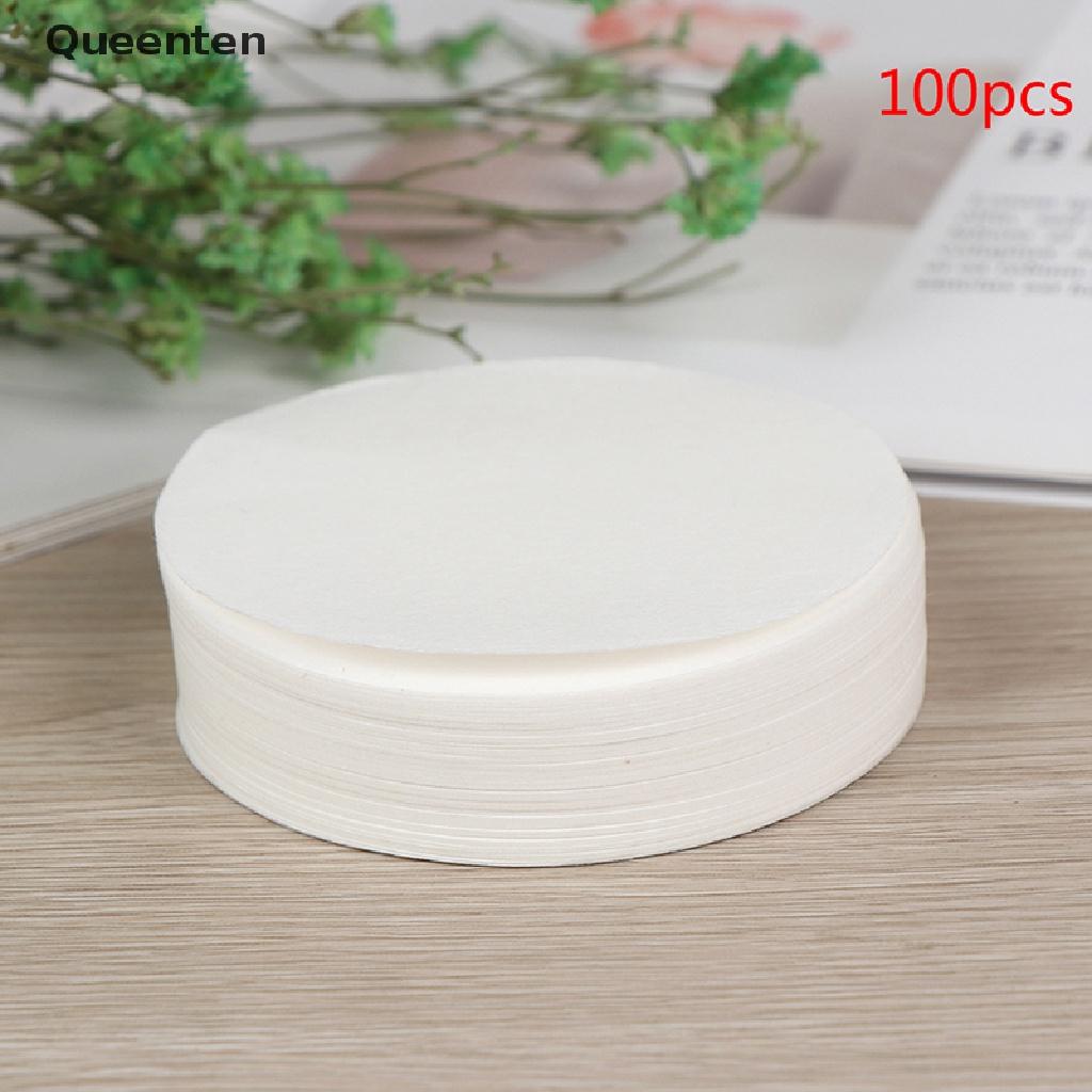 Queenten 100pcs 7cm laboratory qualitative filter paper circular speed fast filter funnel QT