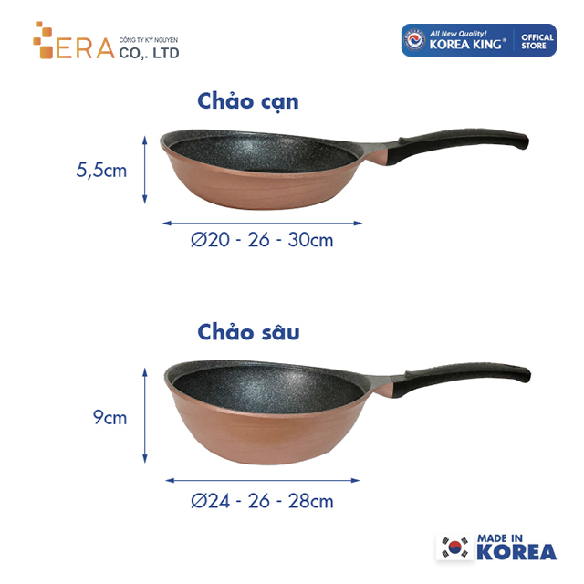 Chảo Chống Dính KoreaKing KFP - 20CI (20cm)