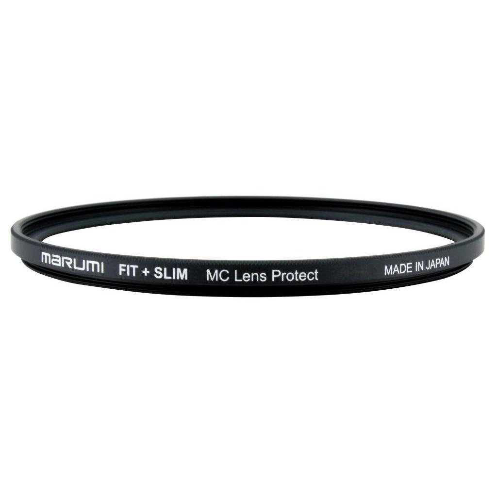 Kính lọc Marumi Fit &amp; Slim Lens Protect size 62mm (Hàng chính hãng)