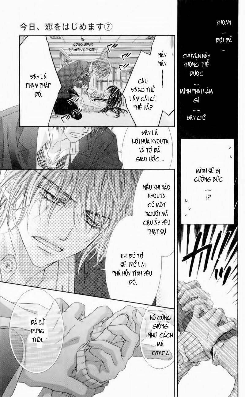 kyou, koi wo hajimemasu - mộng mơ đầu đời chapter 40 8