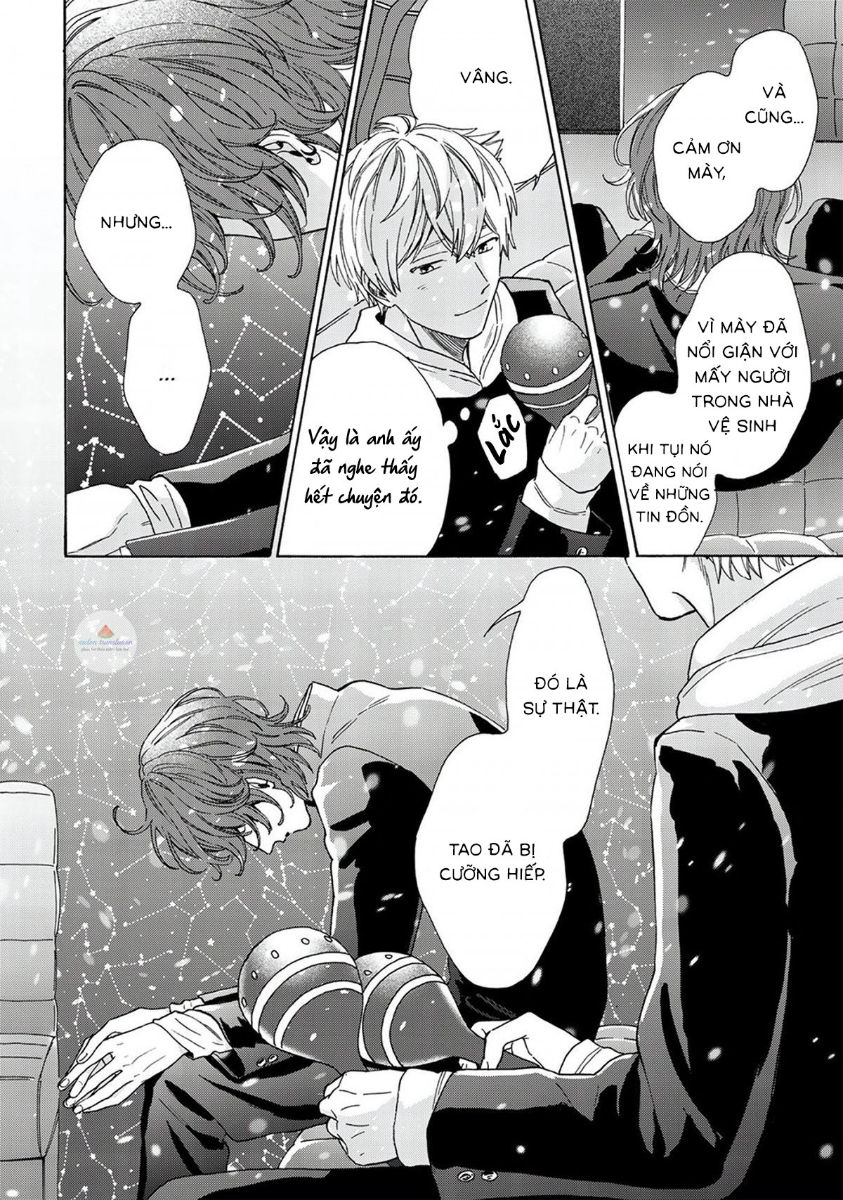 ngôi sao hạng nhất được vẽ bằng nụ hôn chapter 3 24